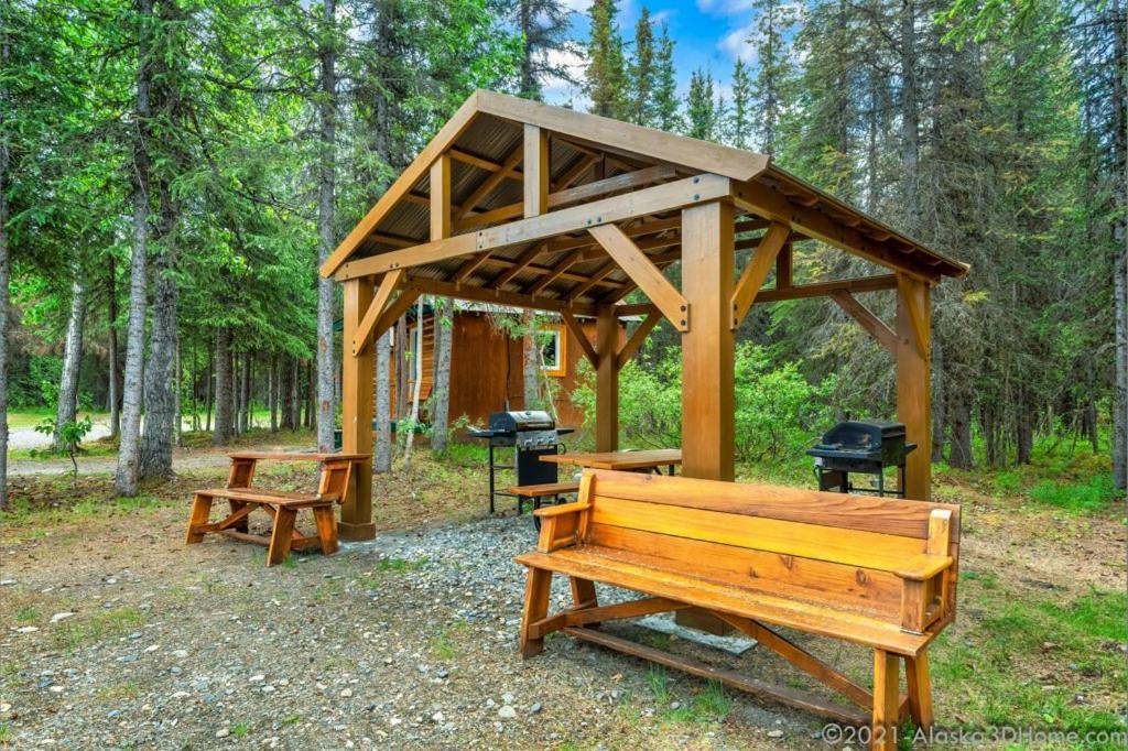 Backwoods Lodge Cantwell Exteriör bild