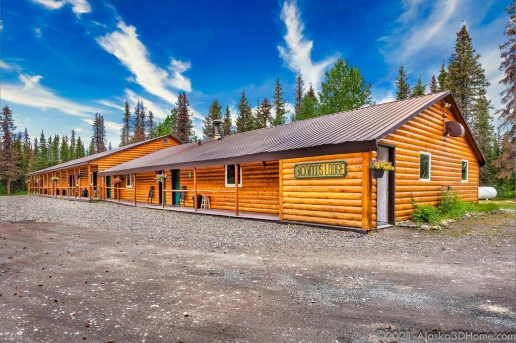 Backwoods Lodge Cantwell Exteriör bild